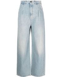 Loulou Studio - Weite High-Waist-Jeans - Lyst