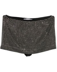Alexander Wang - Crystal-Embellished Shorts - Lyst