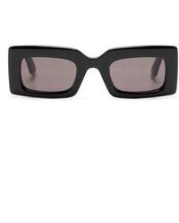 Victoria Beckham - Bold Rectangle-frame Sunglasses - Lyst