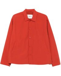 NN07 - Fenton Buttoned Jacket - Lyst