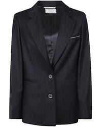 Peserico - Embellished Single-Breasted Blazer - Lyst