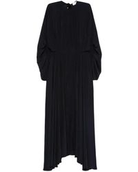 Lanvin - Asymmetrical Hemline Maxi Dress - Lyst