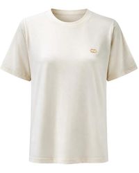 Twinset - Logo-Plaque T-Shirt - Lyst