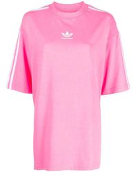 Balenciaga - T-shirt con stampa x adidas - Lyst