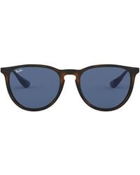 Ray-Ban - Lunettes De Soleil À Monture Ronde - Lyst