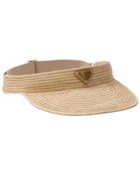 Prada - Crochet Visor - Lyst