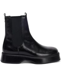 Ami Paris - Leather Chelsea Boots - Lyst