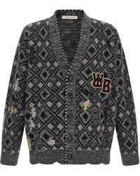 Wales Bonner - 'Sibling' Cardigan - Lyst