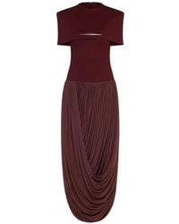 Chats by C.Dam - Amiri Twisted Draped Dress - Lyst