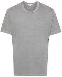 James Perse - Crew-neck Cotton T-shirt - Lyst
