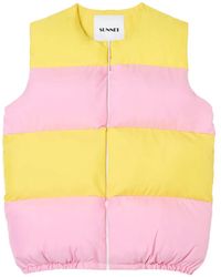 Sunnei - Striped Gilet - Lyst