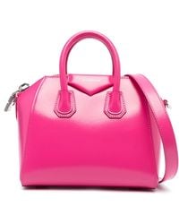 Givenchy - Mini sac à main Antigona en cuir - Lyst