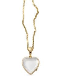 Loquet London - 18K Midi Heart Locket - Lyst