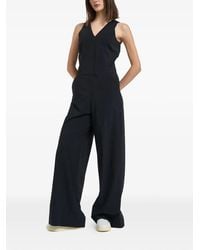 Rrd - V-Neck Sleeveless Jumpsuit - Lyst