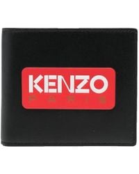 KENZO - Portemonnaie Mit Print - Lyst