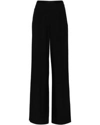 ‎Taller Marmo - High-Waisted Crepe Palazzo Pants - Lyst