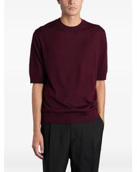 Ballantyne - Short-Sleeve Wool T-Shirt - Lyst