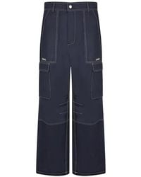 Carrera - Contrast-Stitch Cargo Pants - Lyst