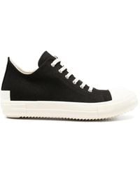 Rick Owens - Low Sneaks Lace-Up Sneakers - Lyst
