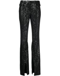 The Mannei - Sequin-embellished High-waisted Trousers - Lyst