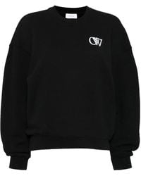 Off-White c/o Virgil Abloh - Sweater Met Logoprint - Lyst