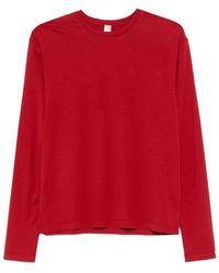 TOTEME - Crew-Neck Long-Sleeved T-Shirt - Lyst