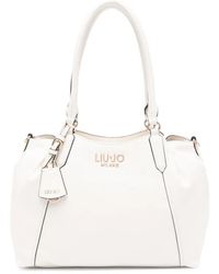 Liu Jo - Logo-Detail Tote Bag - Lyst