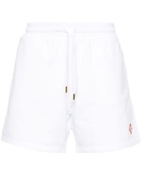 Casablancabrand - Logo-patch Jersey Track Shorts - Lyst