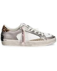 Crime London - Sk8 Deluxe Panelled Sneakers - Lyst