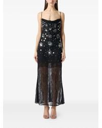 Blumarine - Robe Aus Spitze Mit Pailletten - Lyst