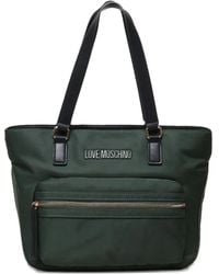 Love Moschino - Borsa A Spalla Con Applicazione - Lyst