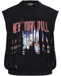 DSquared² - New York Doll T-Shirt - Lyst