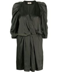 Zadig & Voltaire - Robe courte Ruz à détail de plis - Lyst