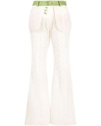 ANDERSSON BELL - Panelled Flared Trousers - Lyst