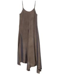Uma Wang - Acrry Asymmetric Spaghetti-Strap Midi Dress - Lyst