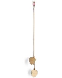 DSquared² - Maxi Double-Pendant Single Earring - Lyst