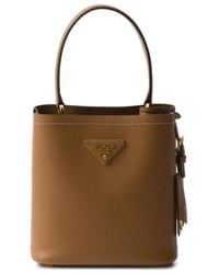 Prada - Mini Panier Bucket Bag - Lyst
