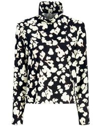 Proenza Schouler - Ansel Floral-Print Blouse - Lyst