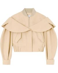 Ganni - Chaqueta Bómber Con Capucha - Lyst