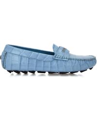 Philipp Plein - Mocassini Con Effetto Coccodrillo - Lyst