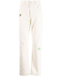 Carne Bollente - Embroidered-motif Straight-leg Jeans - Lyst