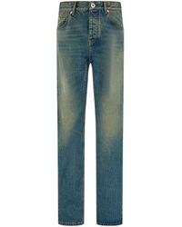 Ferragamo - Mid-rise Straight-leg Jeans - Lyst