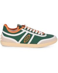 Tod's - Logo-Embroidered Gommino Sneakers - Lyst