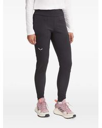 Salewa - Logo-Detail Performance Leggings - Lyst