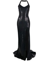 Atu Body Couture - Sequinned Halterneck Gown - Lyst