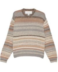 ERL - Striped Crew-Neck Sweater - Lyst