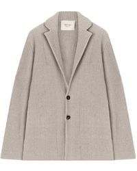 RETORI - Ribbed-Knit Blazer - Lyst