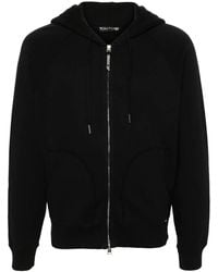 Tom Ford - Hooded Sweatshirt With Front Zipper - Lyst
