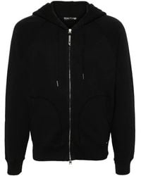 Tom Ford - Cotton Hoodie With Zip Closure - Lyst