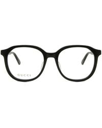 Gucci - Round Frame Glasses - Lyst